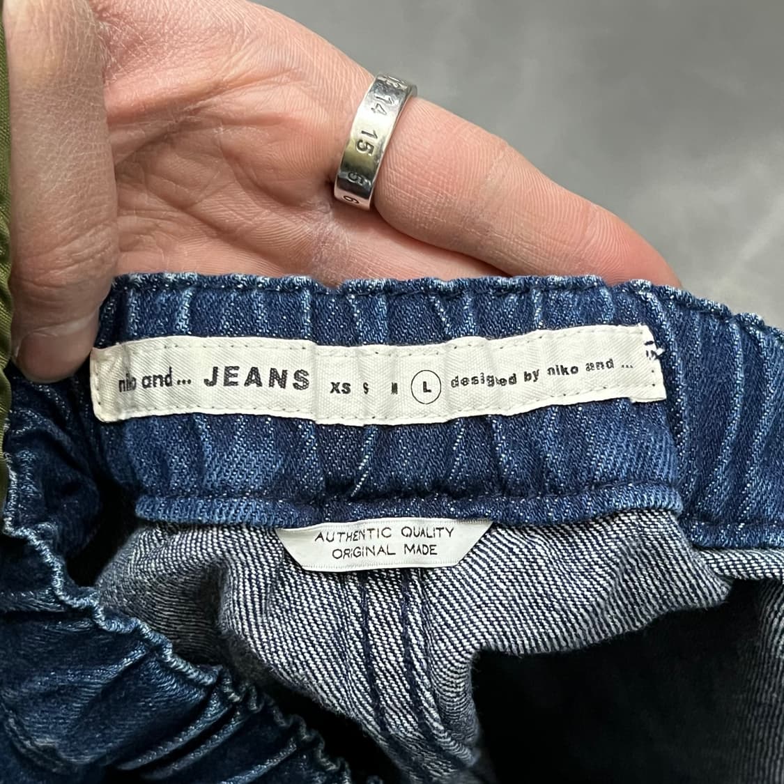  니코앤드 밴딩 데님팬츠 y15280 상품이미지6