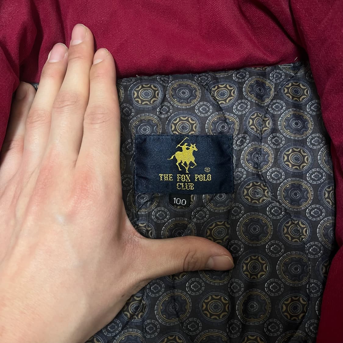 폴로 클럽 남성 빅로고 포켓 바람막이 자켓 L/100  상품이미지6