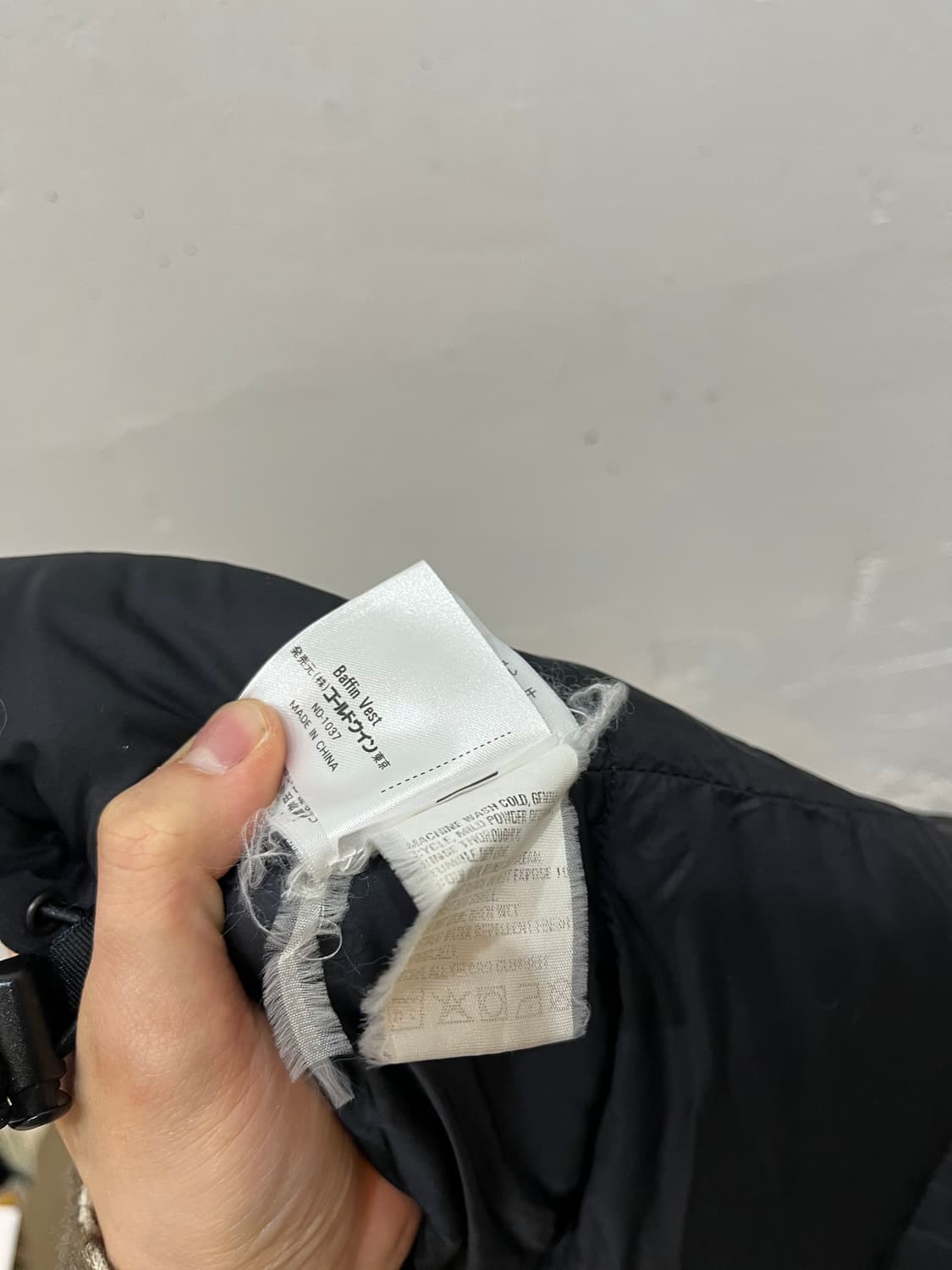 90s 노스페이스 해외판 Baffin 바핀 구스다운 패딩 베스트 조끼 상품이미지8