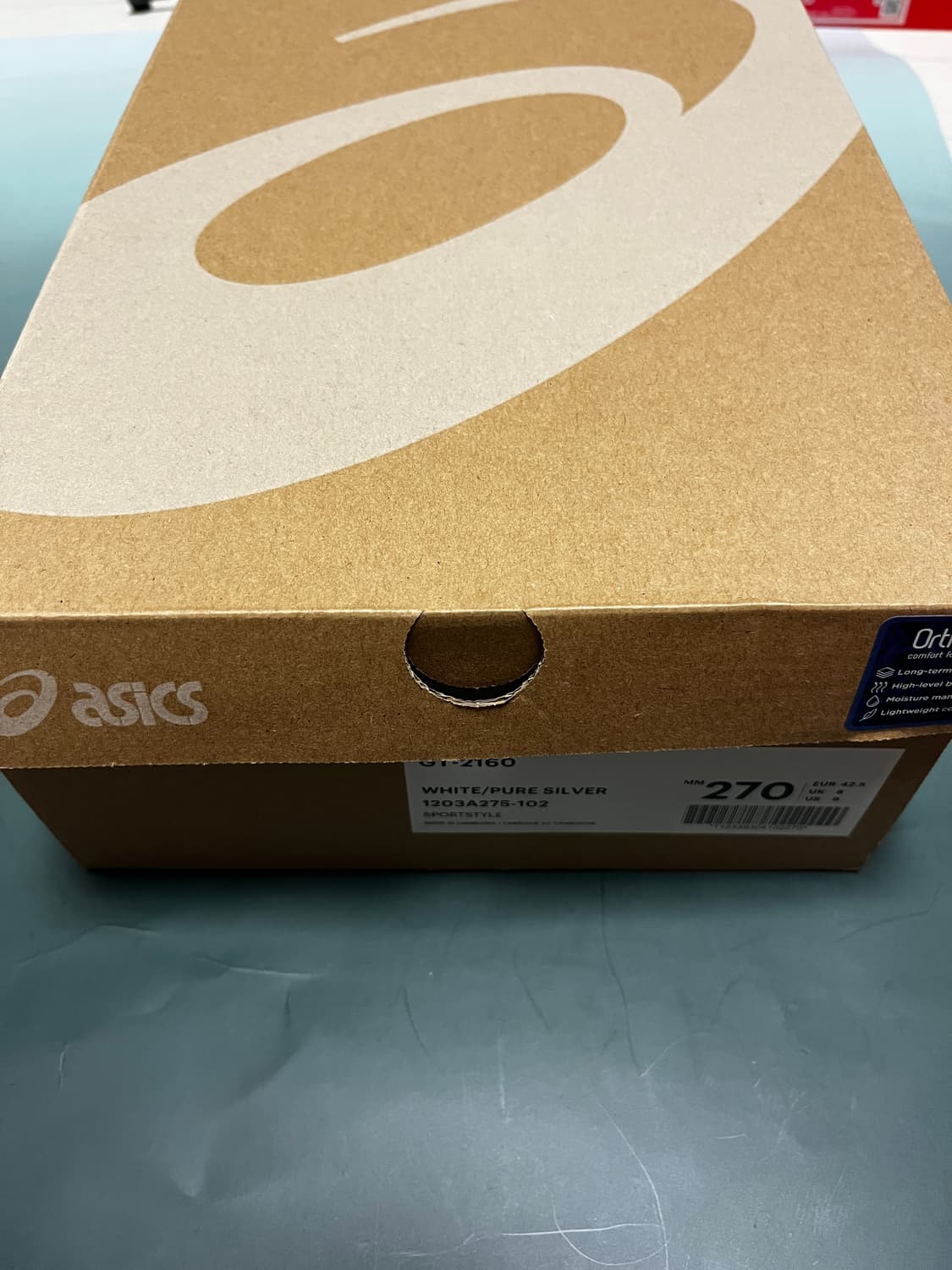 아식스 gt-2160 퓨어실버 [270] 상품이미지2