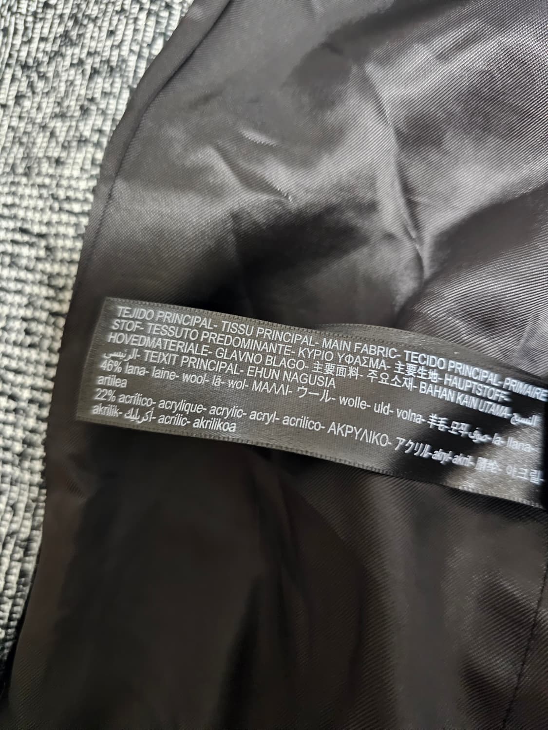 Massimo Dutti 마시모두띠 울 체크 더블 블레이저 M 상품이미지3