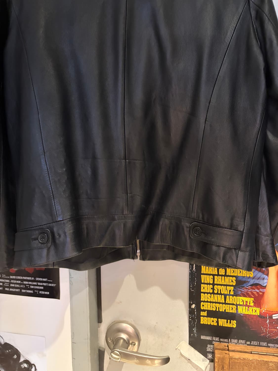 이태리 양가죽 레더 블레이저 상품이미지4