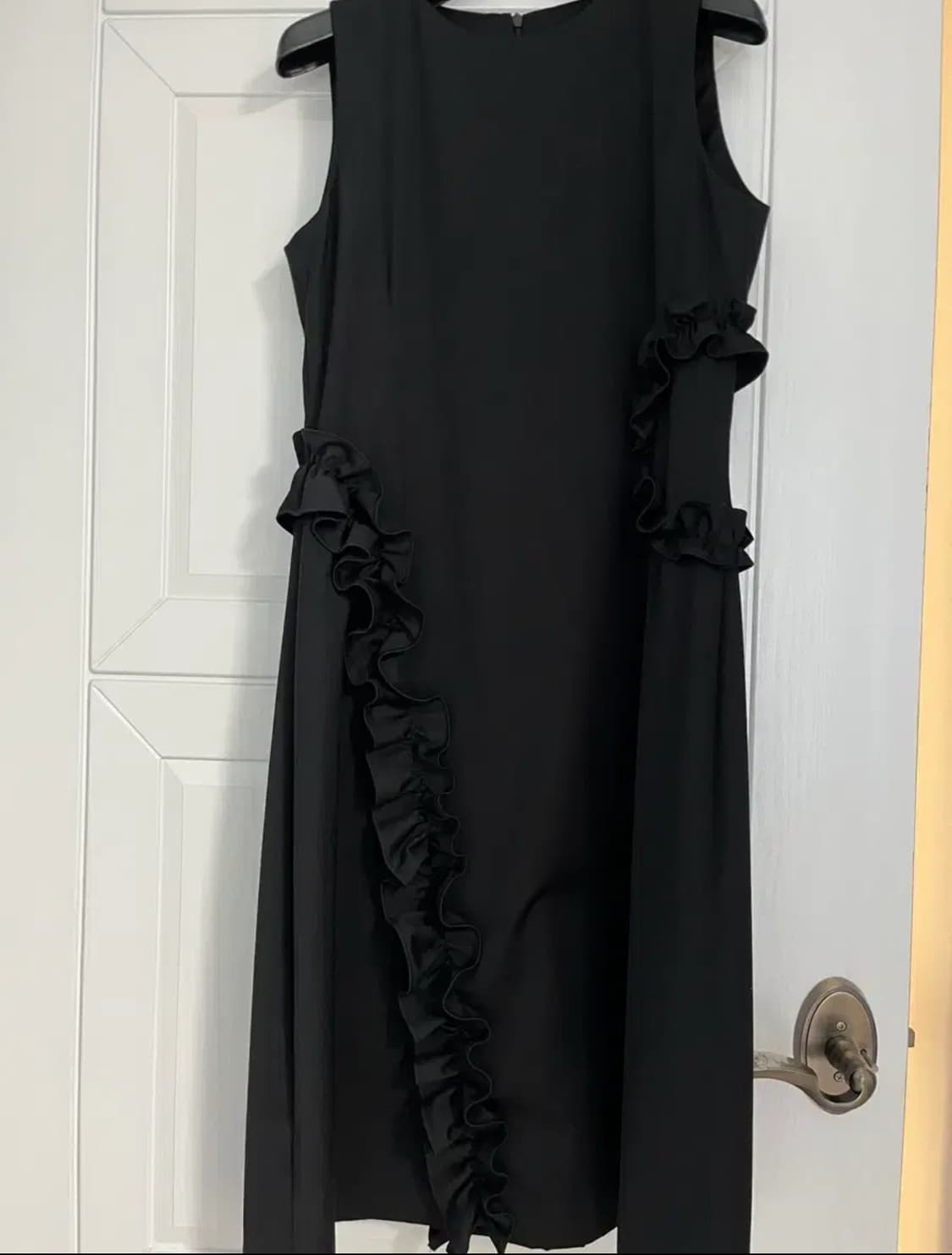 바하윤 러플 슬리브리스 원피스 상품이미지2