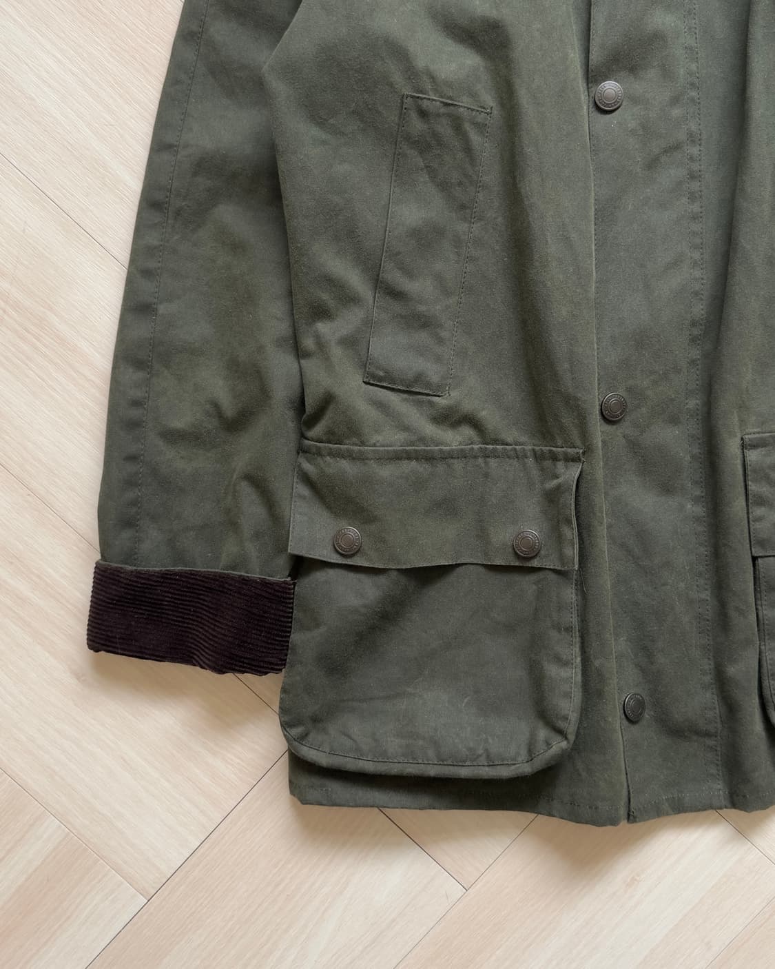 [Vintage] Waxed Cotton Field Jacket  상품이미지3