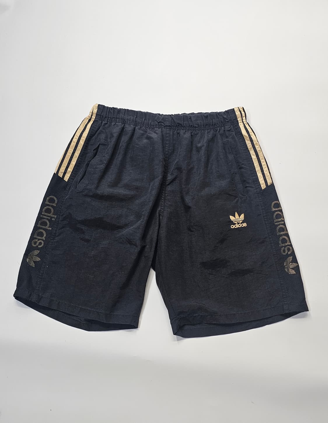 아디다스 삼선 망사 빅로고 트랙팬츠 바람막이 반 바지 상품이미지2