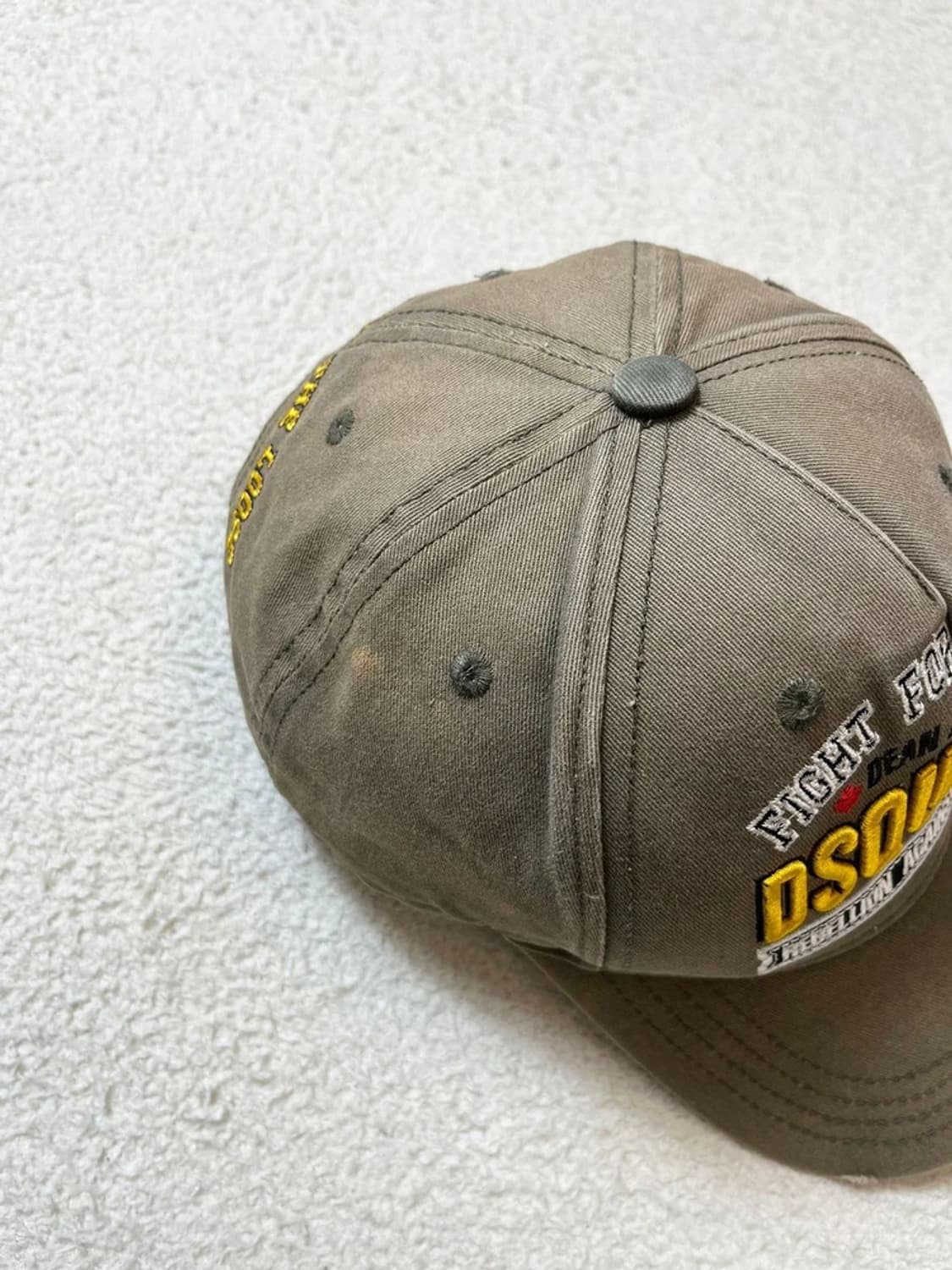 디스퀘어드2 14FW 리벨리온 로고 볼캡 A1752 상품이미지5