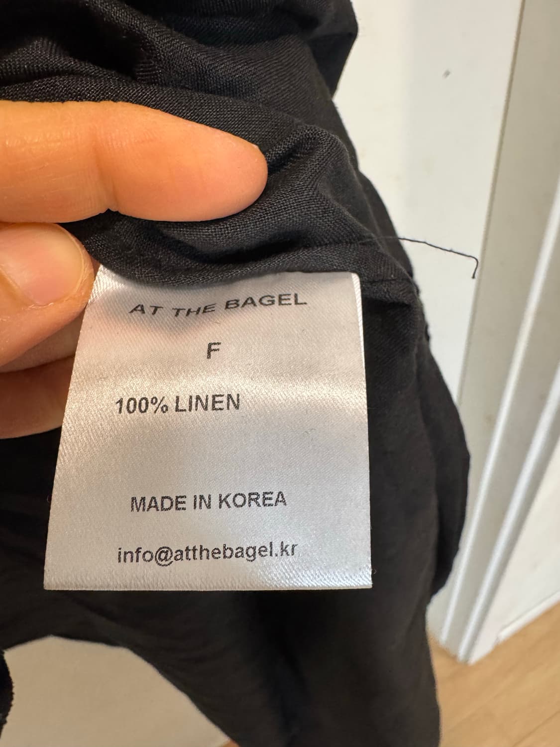 엣더베이글 린넨100% 핀턱 롱원피스 상품이미지4