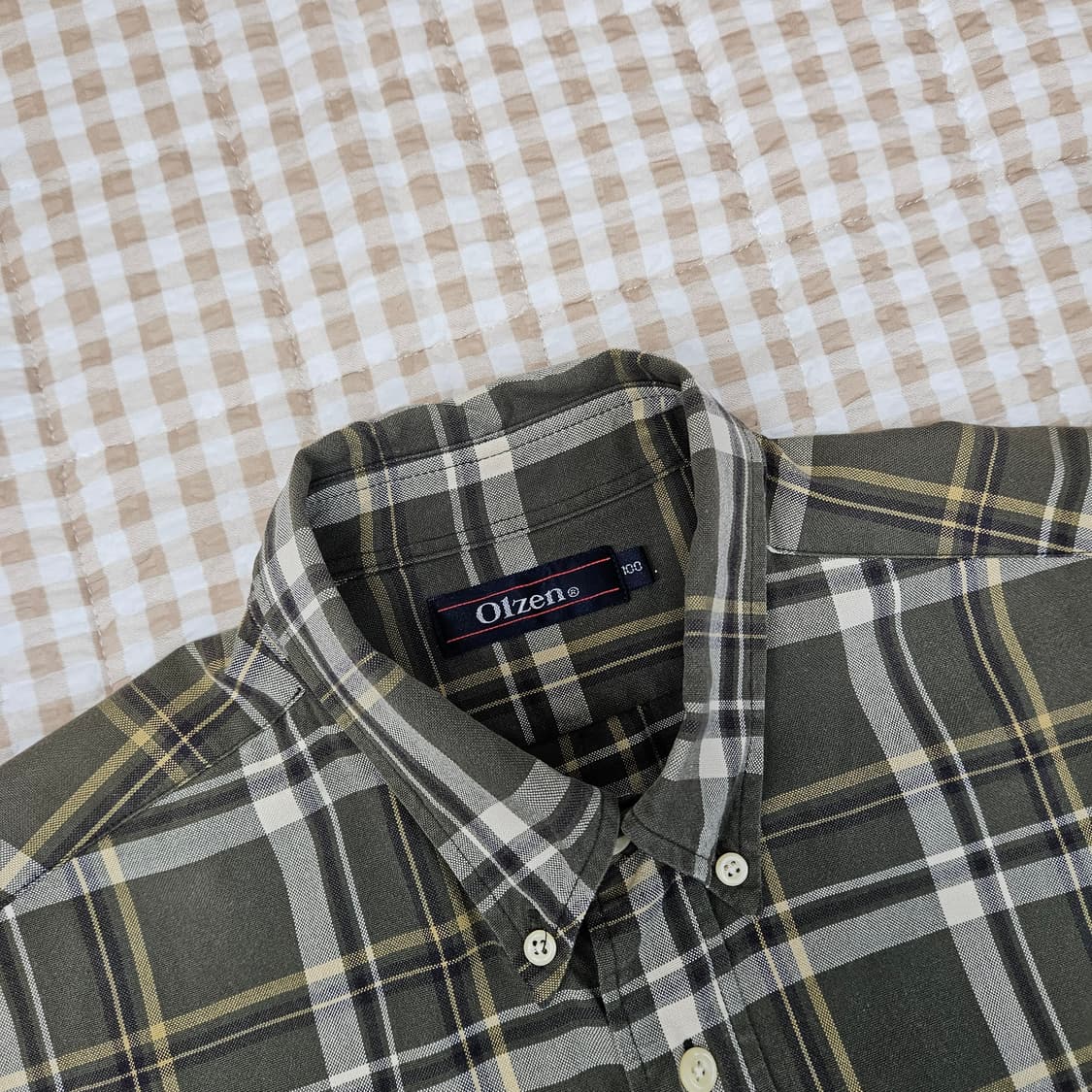올젠 오버핏 셔츠 남방 남자100 상품이미지2
