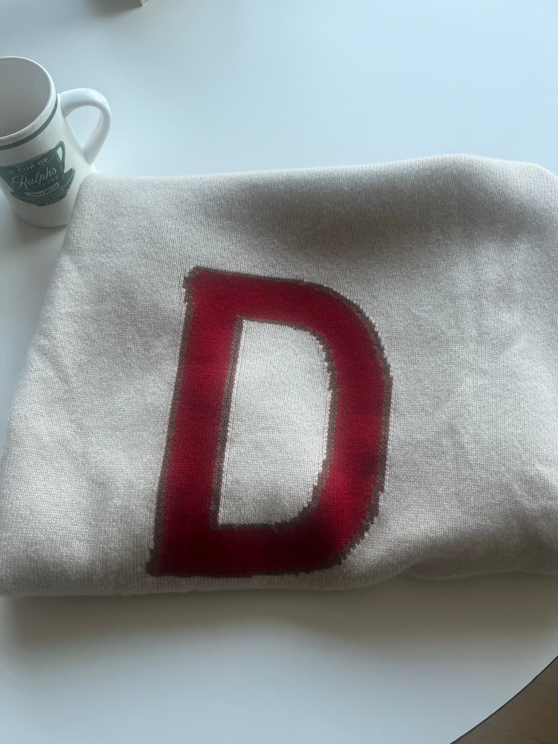 Drake's D로고 캐시미어(100%) 니트 상품이미지4