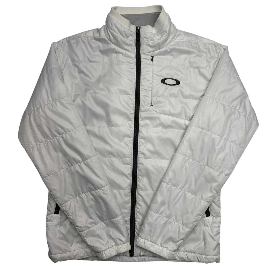 오클리 빈티지 화이트 경량패딩 M 상품이미지1