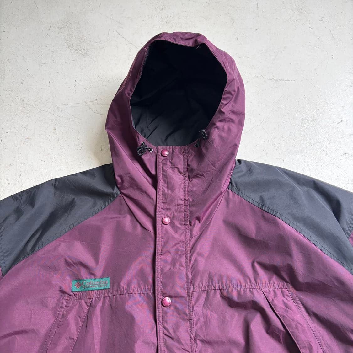 00s 컬럼비아 빈티지 윈드브레이커 자켓 XL 상품이미지4