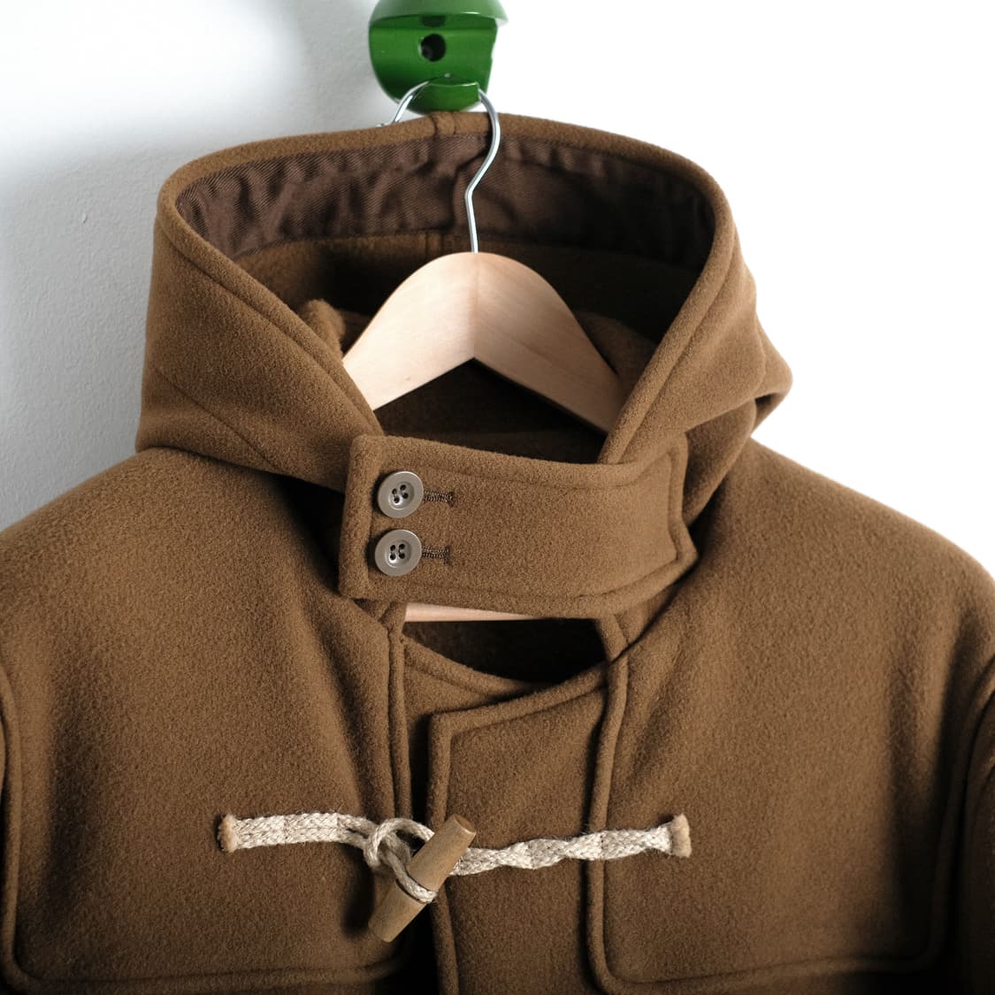 레노 Leno 울 캐시미어 더플 코트 3(105~)사이즈 카멜 상품이미지5