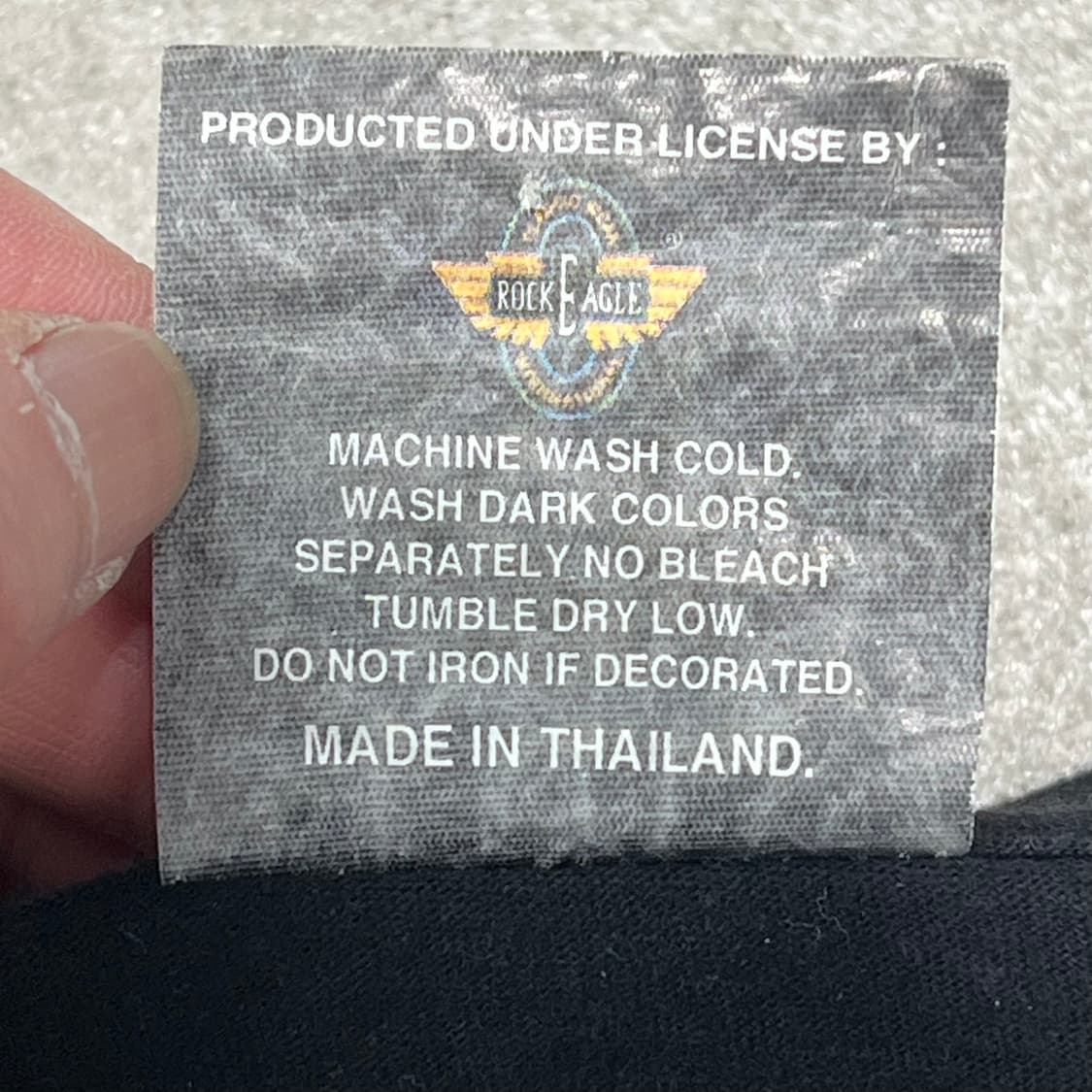 락 이글 프린팅 반팔티셔츠 s10896 상품이미지6