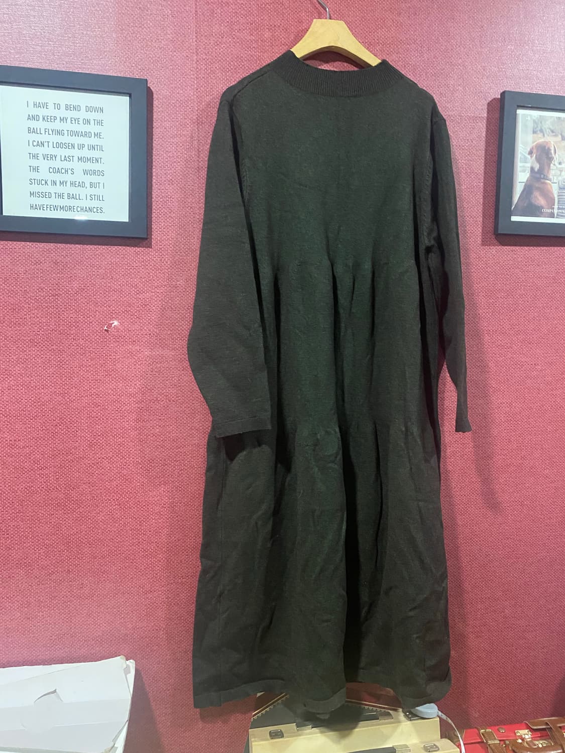 니트 롱 원피스(F) 상품이미지5