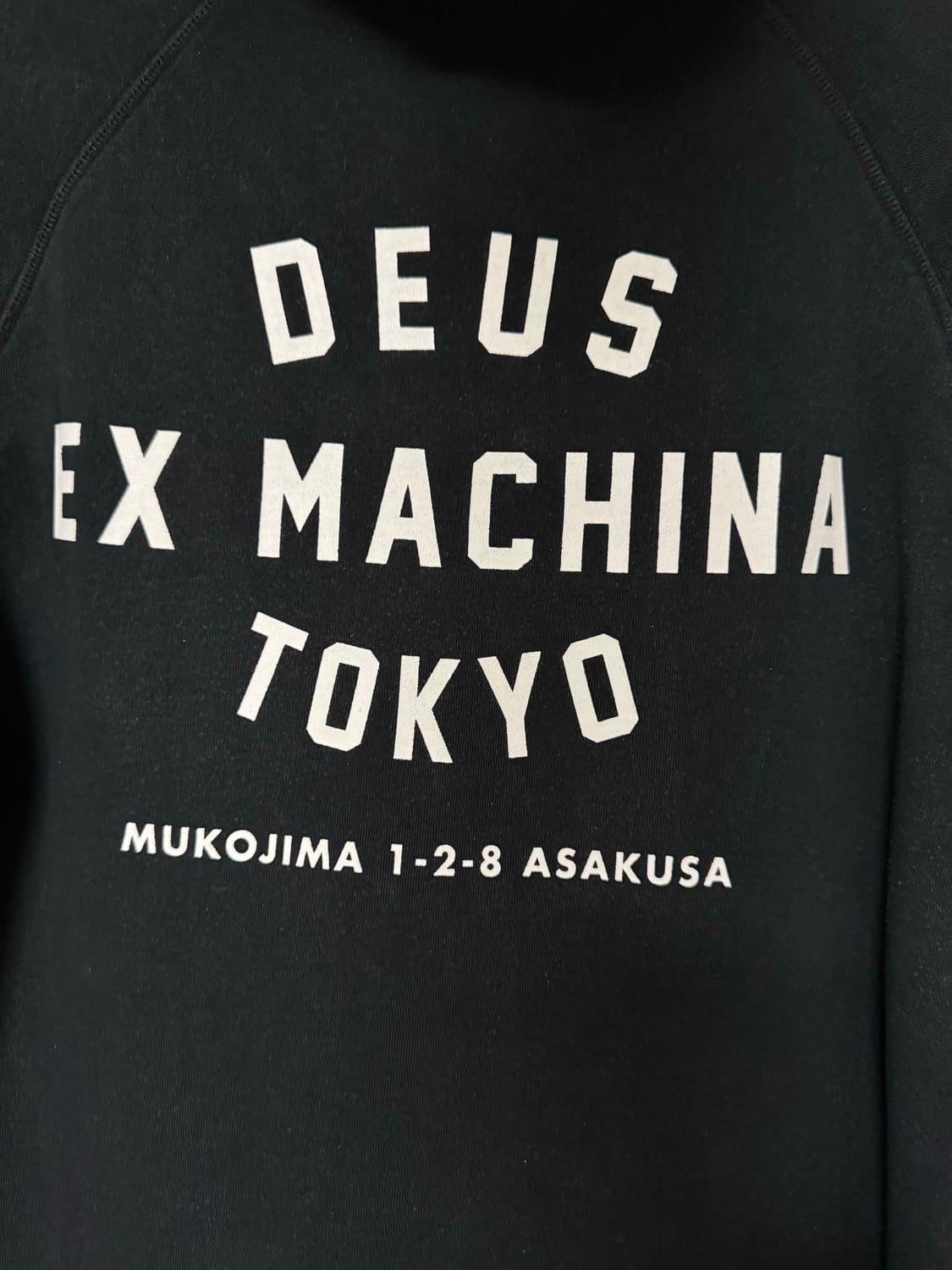 데우스 엑스 마키나 도쿄 후드티 L 블랙  상품이미지3