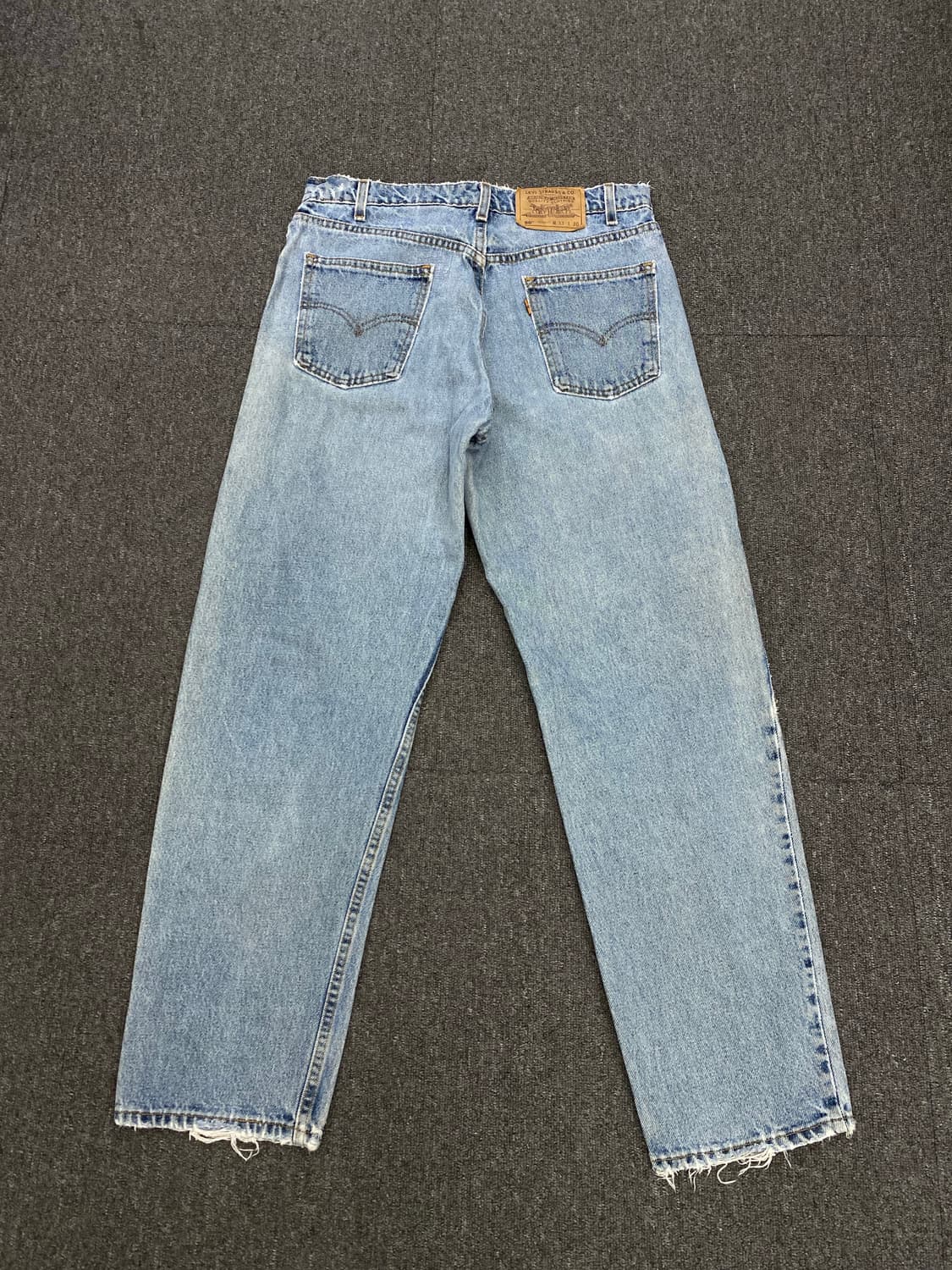 90s Levis 리바이스 550 오렌지탭 데님팬츠 상품이미지7