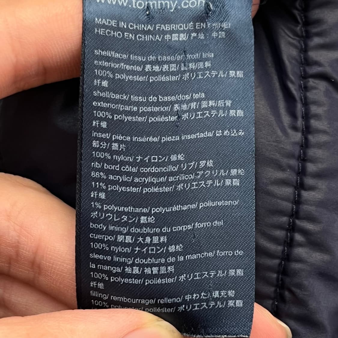 타미힐피거 남성 후드집업 (M) 상품이미지6