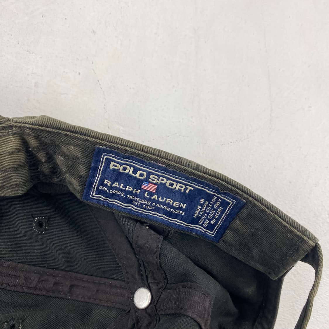 90s 빈티지 폴로 스포츠 페이딩 캡 상품이미지8