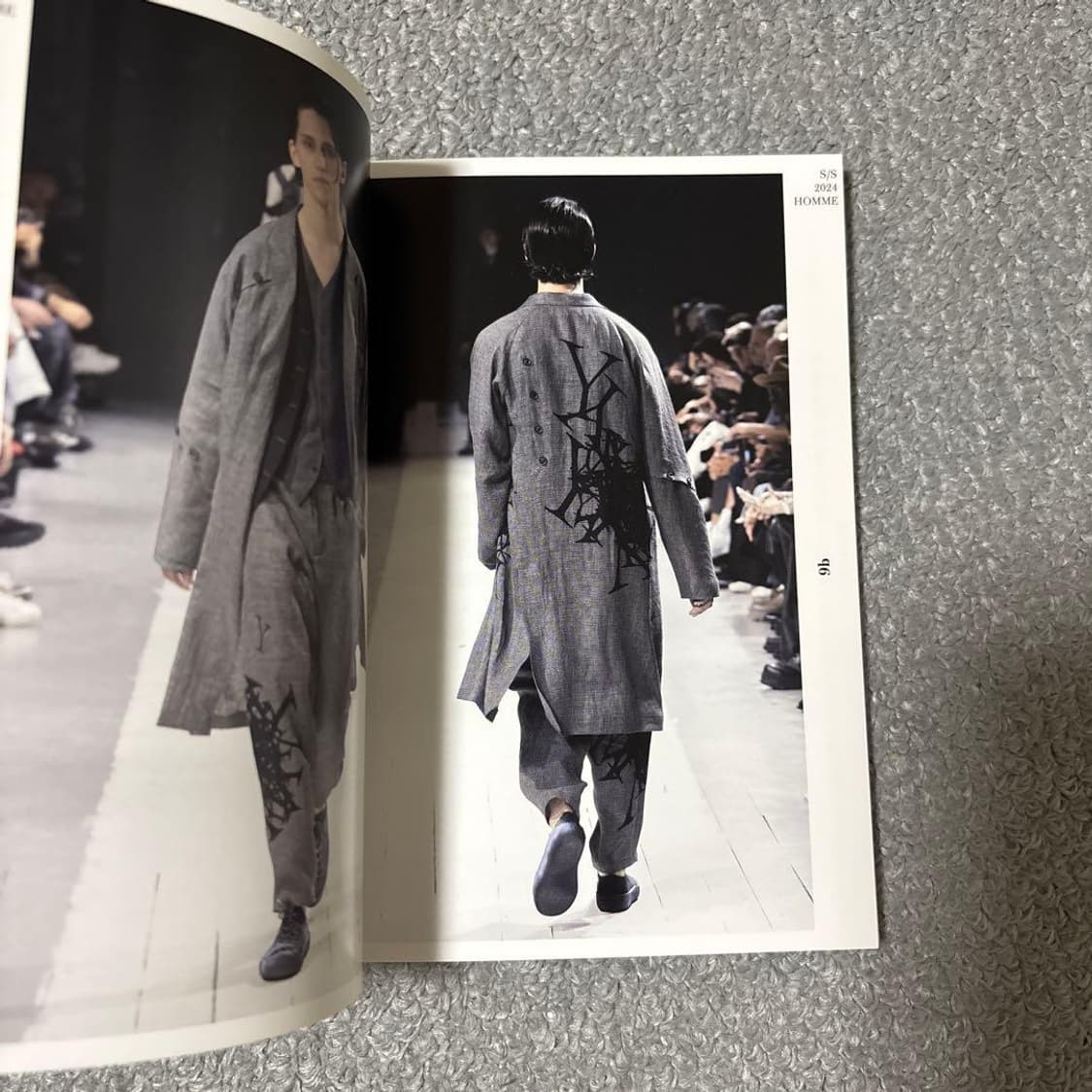 Yohji yamamoto pour homme collection 룩북 상품이미지3