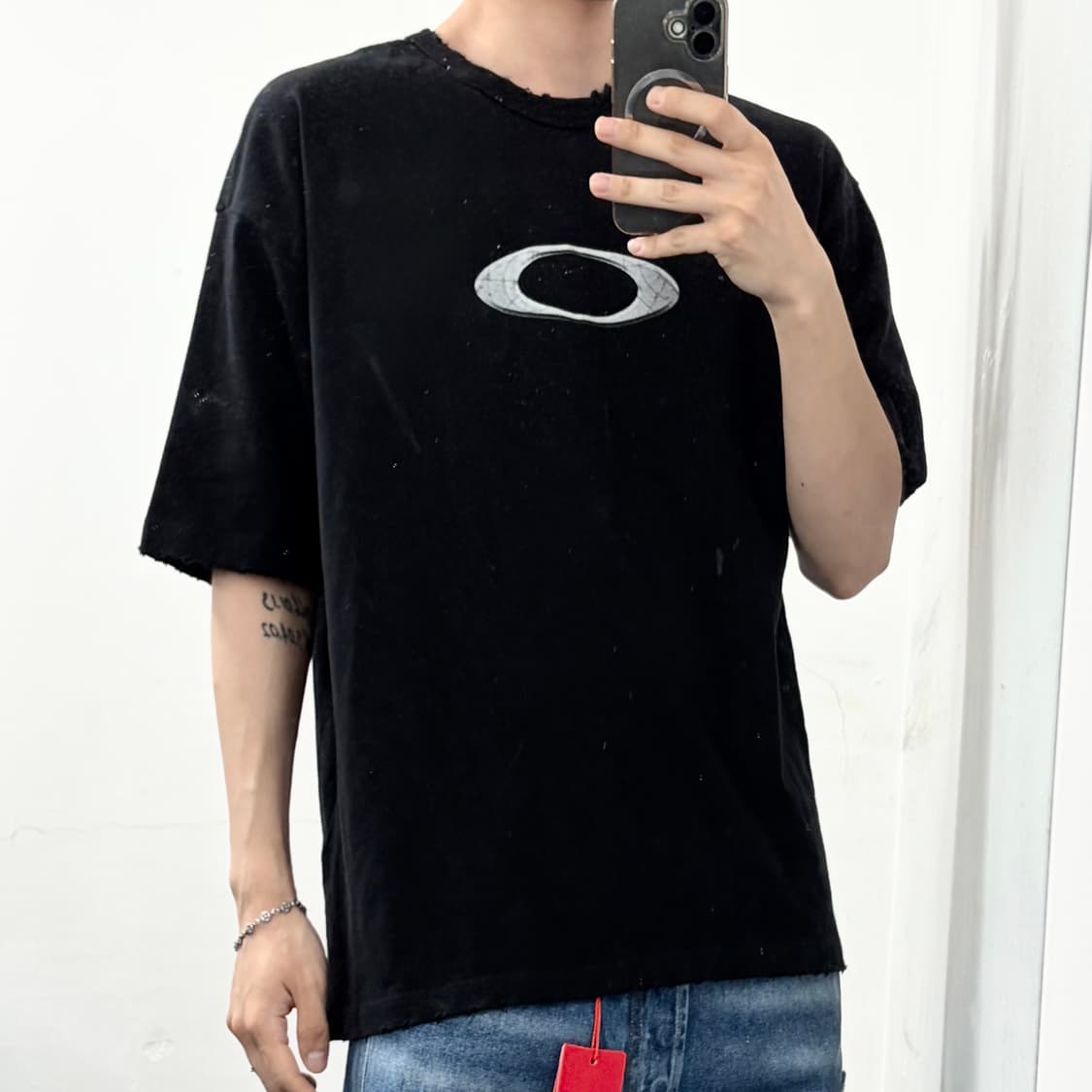 오클리 X 피에트 Piet 인식표 반팔 티셔츠 상품이미지3