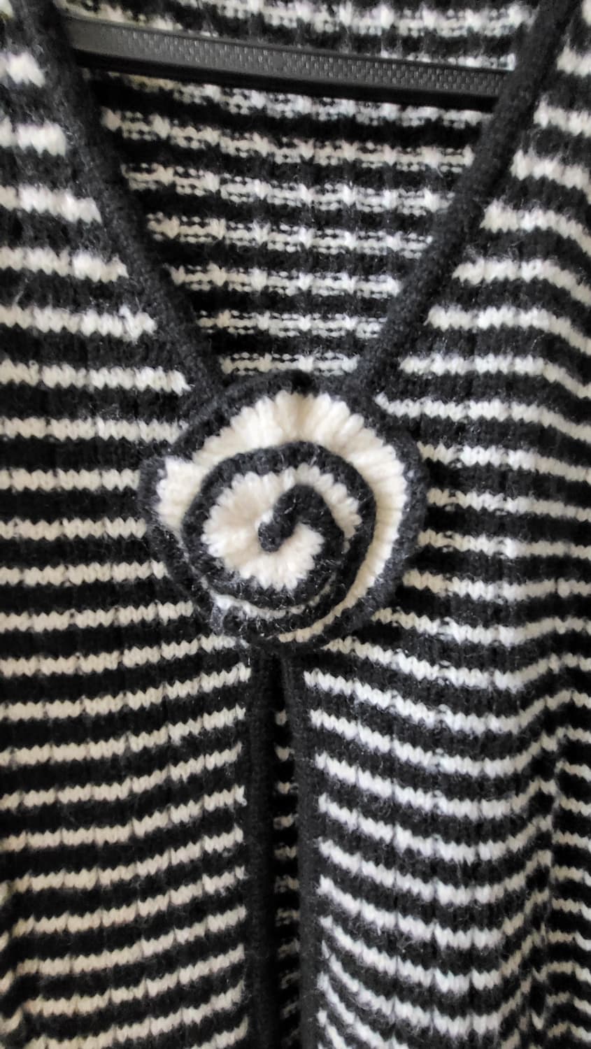 TACH블랙스트라이프 알파카혼방니트 상품이미지2