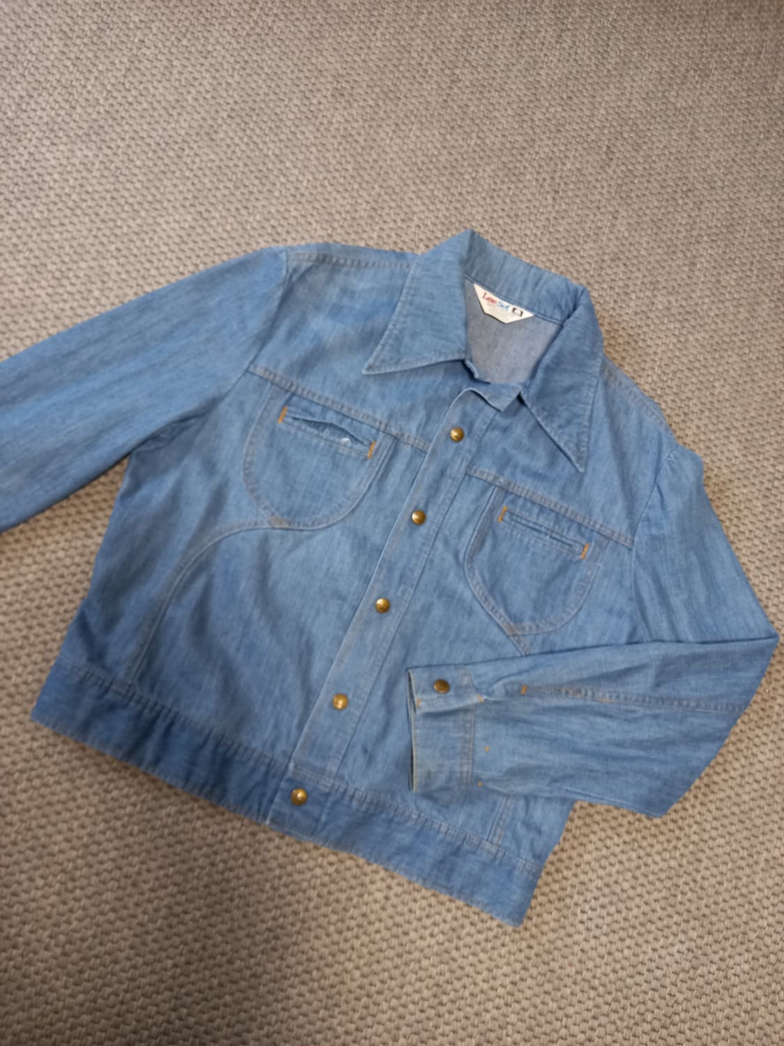 70S LEE SET  데님자켓 상품이미지1