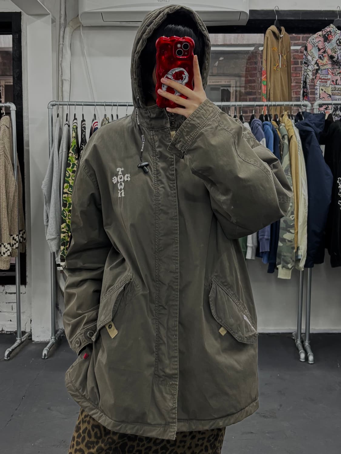 도그타운 크로스로고 야상 자켓 상품이미지2