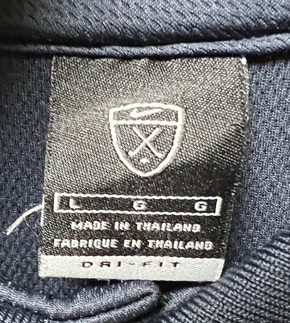 NIKE 나이키 골프 남자 드라이핏 반팔 폴로 카라티 네이비 L 100 상품이미지3
