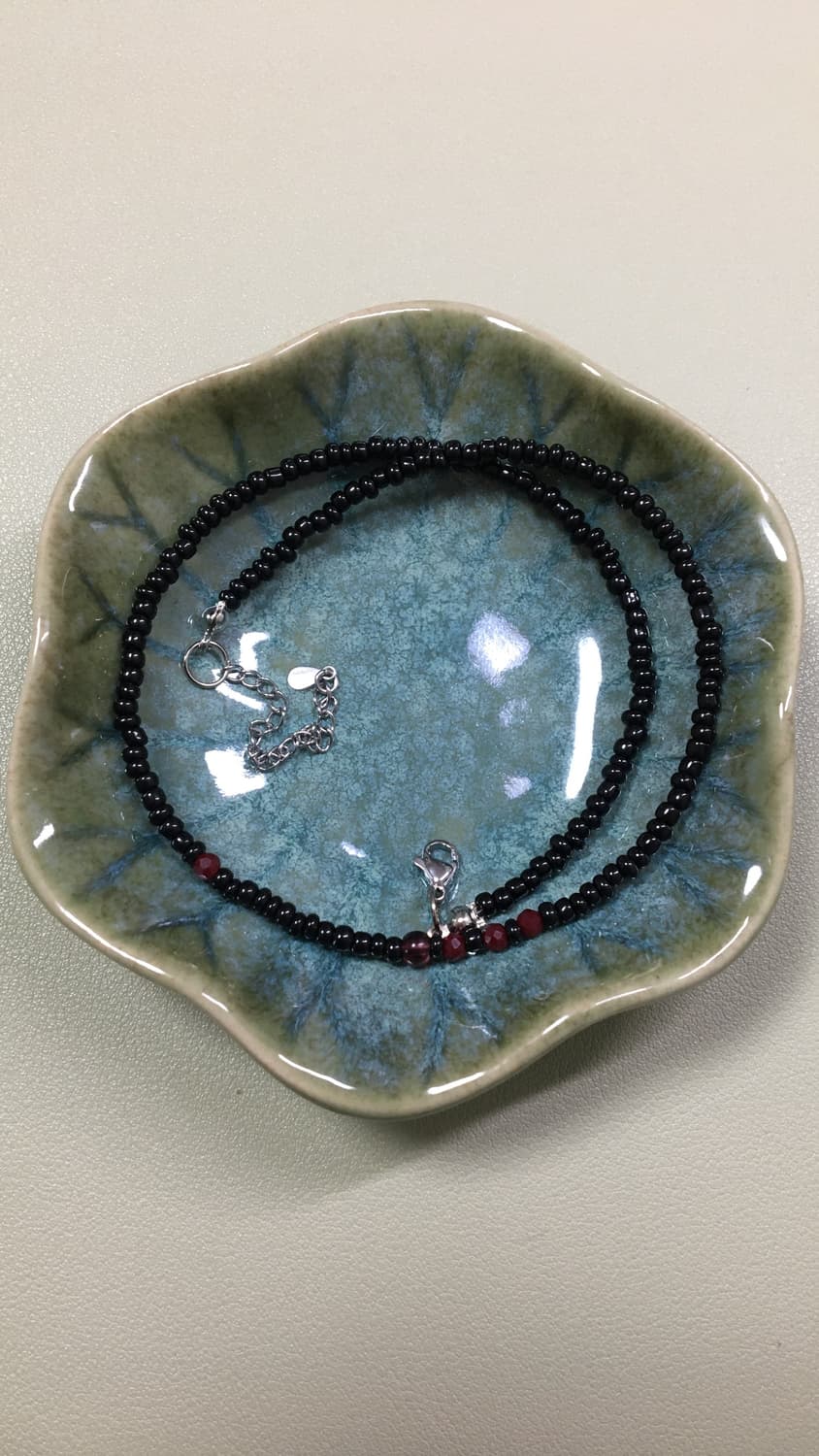 원석 비즈 목걸이 상품이미지1