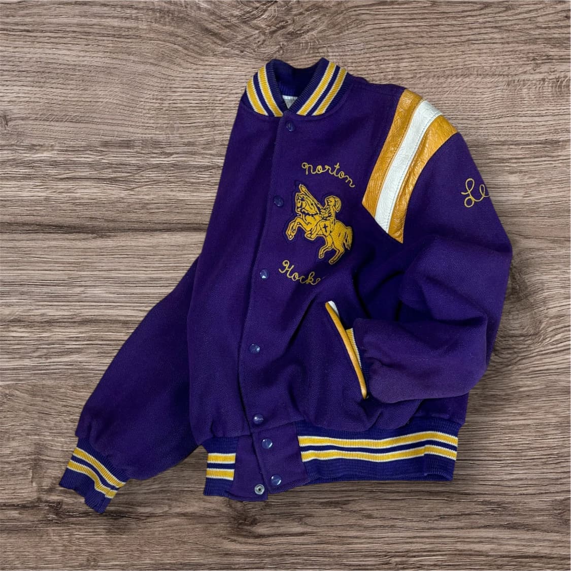  4-50‘s Holloway Varsity Jacket 상품이미지2