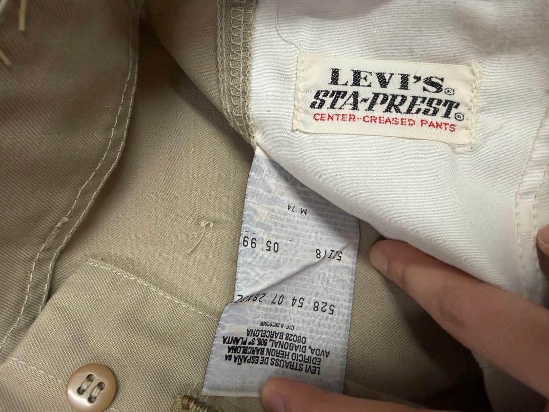 리바이스 00s 스타프레스 올드스쿨 새상품 28 상품이미지6