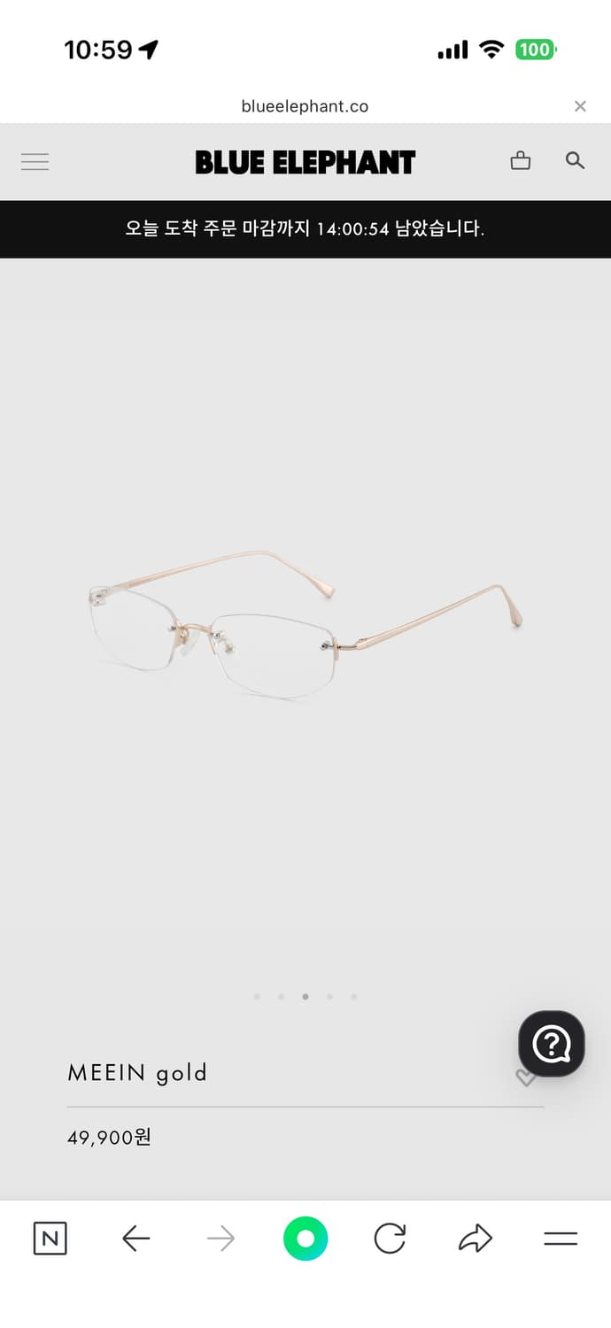 블루엘리펀트 MEEIN 안경 상품이미지3