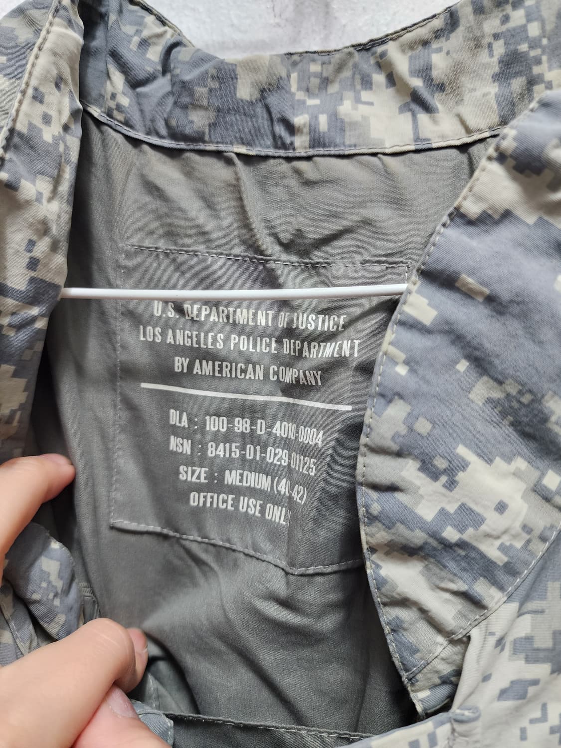 US 미군 밀리터리 전투 조끼 ACU 디지털 조끼  상품이미지7