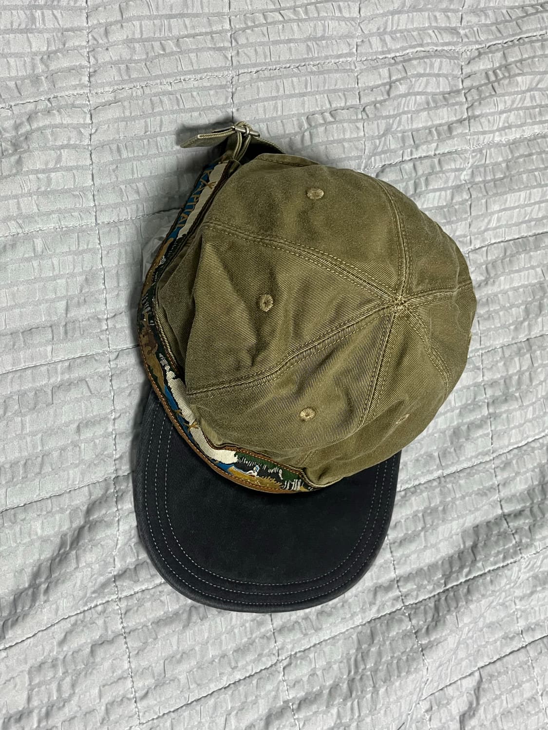 Kapital 캐피탈 무라치노 브림필드 캡 브라운블랙 상품이미지3