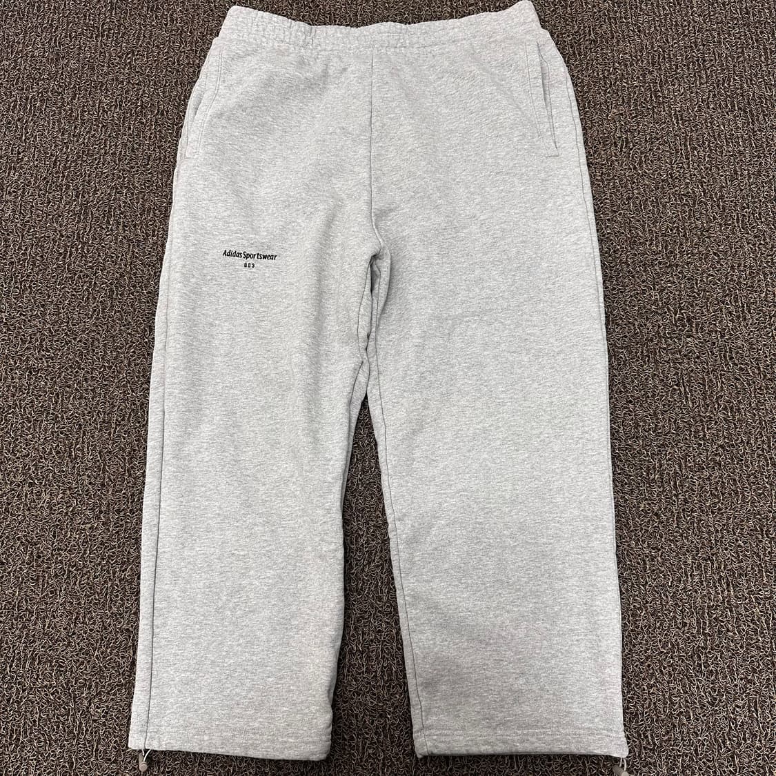 아디다스 추리닝 트레이닝복 운동복 바지 그레이 34인치 상품이미지1