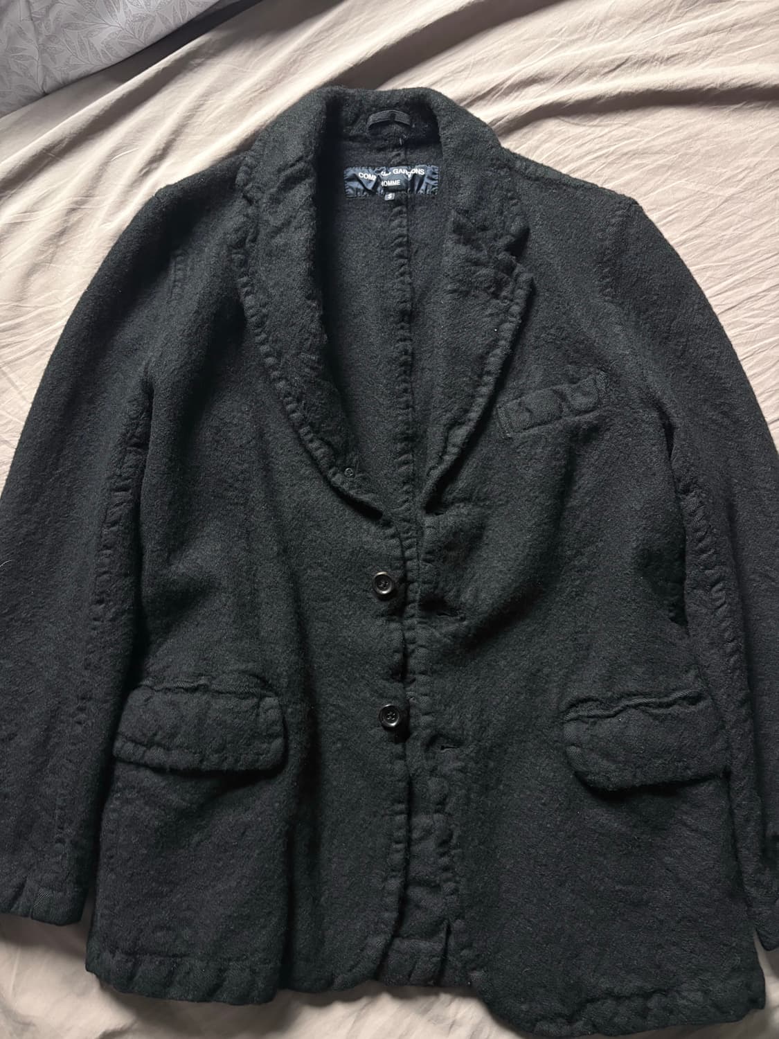 Comme des Garçons Homme HR-J063 울축융 블레이져 상품이미지2