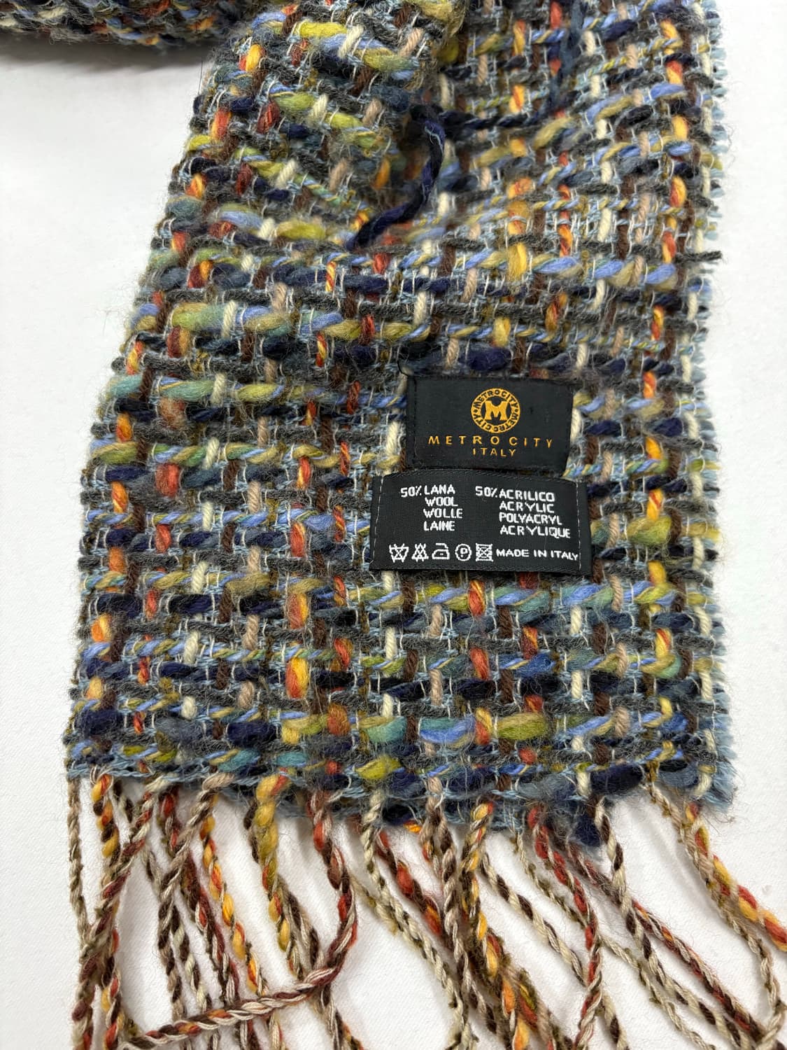 메트로시티 트위드 울 머플러 목도리 상품이미지2