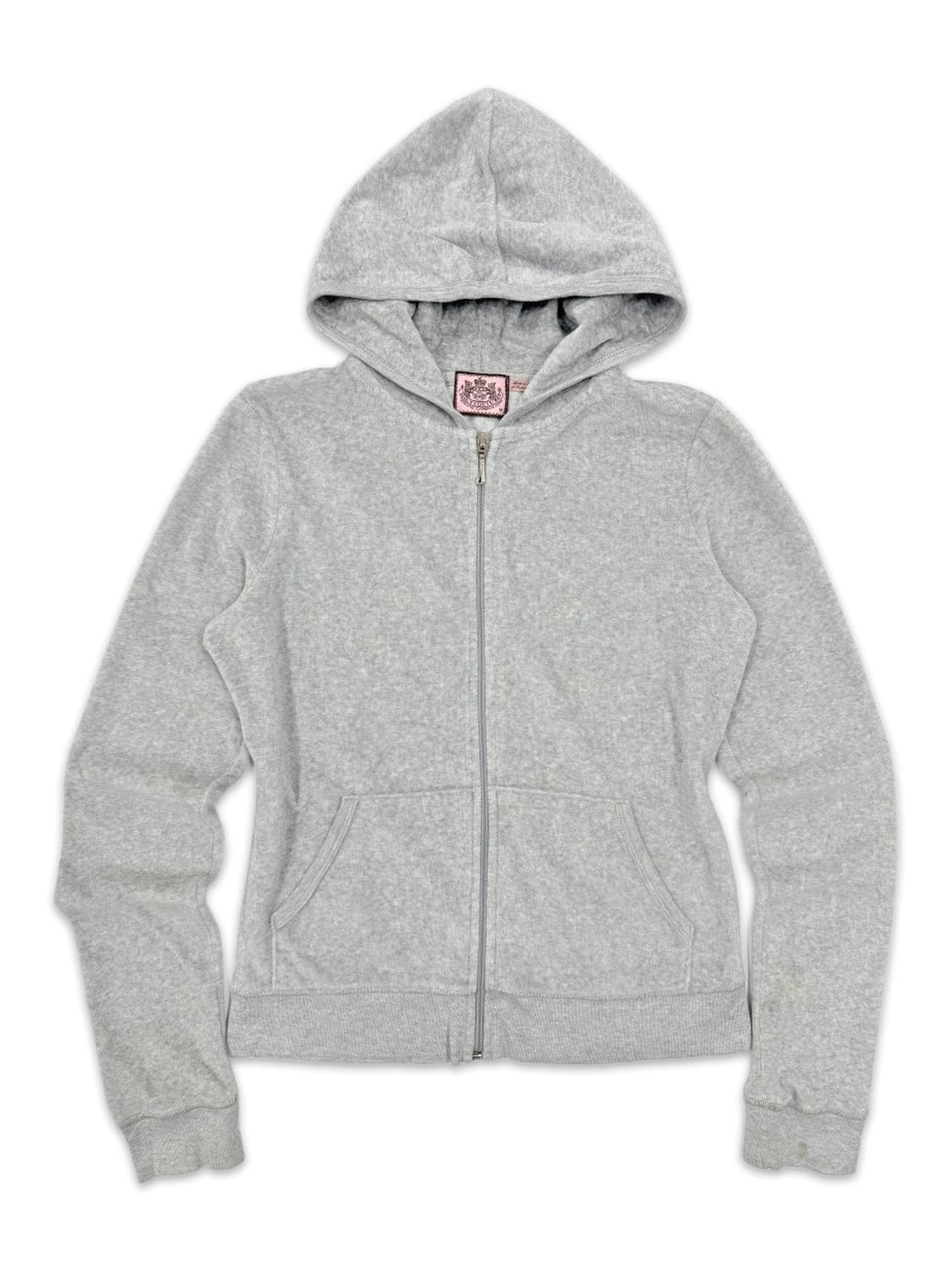 빈티지 Juicy Couture 그레이 후드 집업 상품이미지4