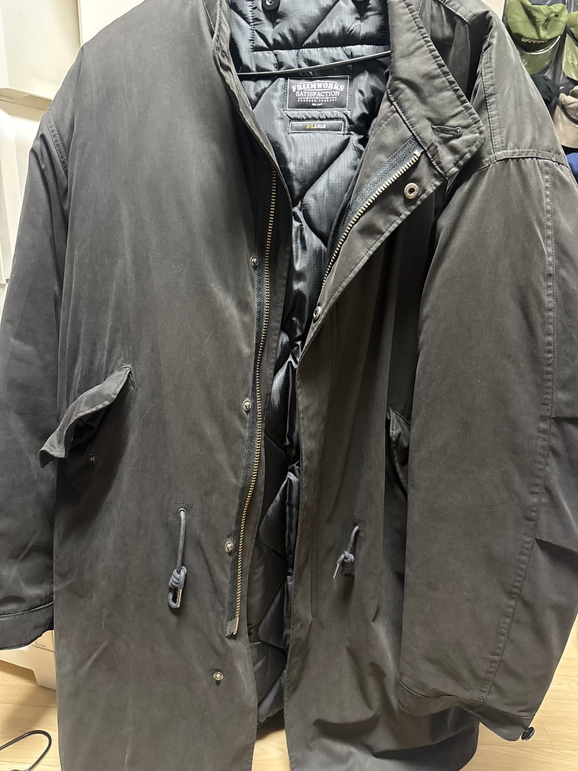 프리즘웍스 빈센트 m65파카 xl 내피포함 상품이미지7