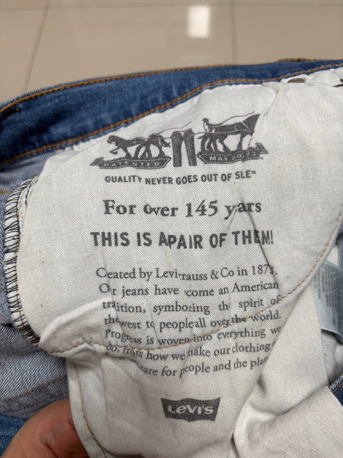 리바이스541(36) 상품이미지10