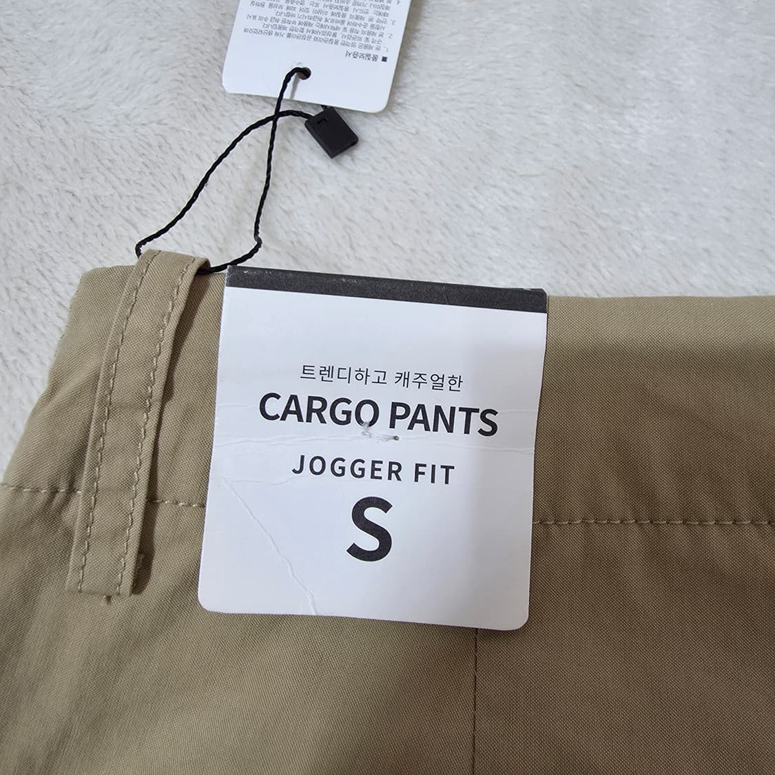(S)여성 지오다노 조거핏 카고 팬츠  상품이미지6