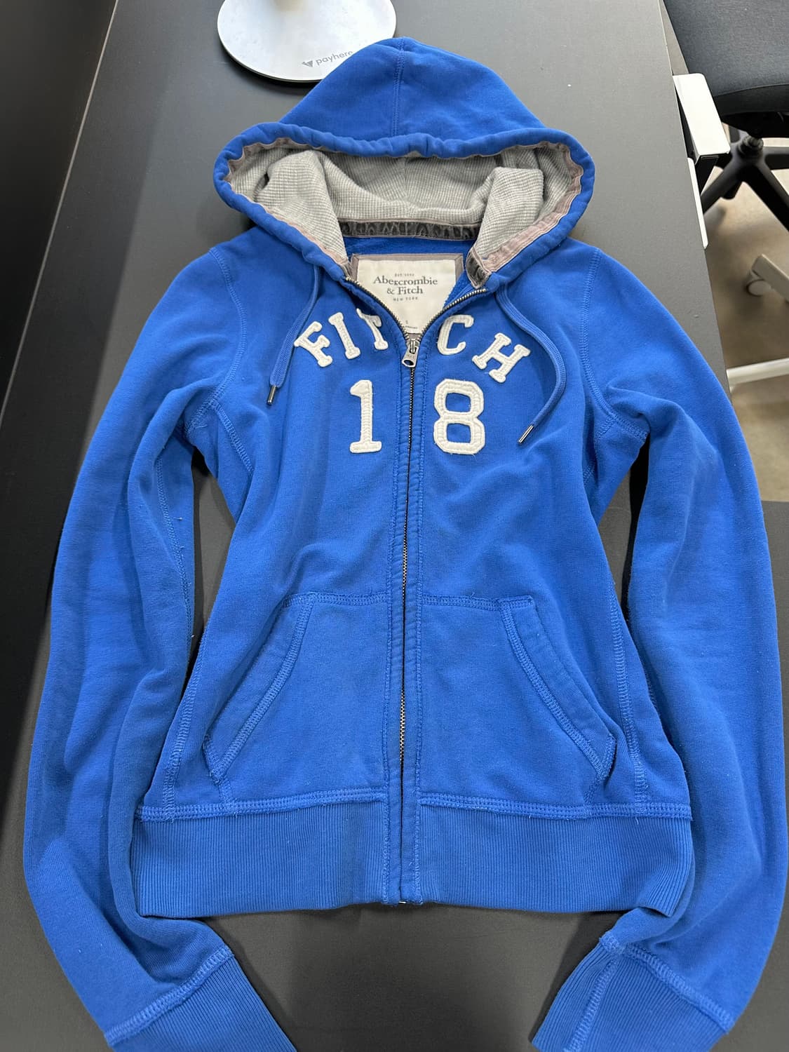 아베크롬비 후드집업 블루 상품이미지4