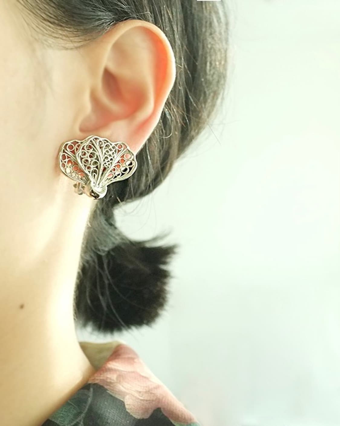 1960s LISNER 빈티지 클립 귀걸이 주얼리 상품이미지1