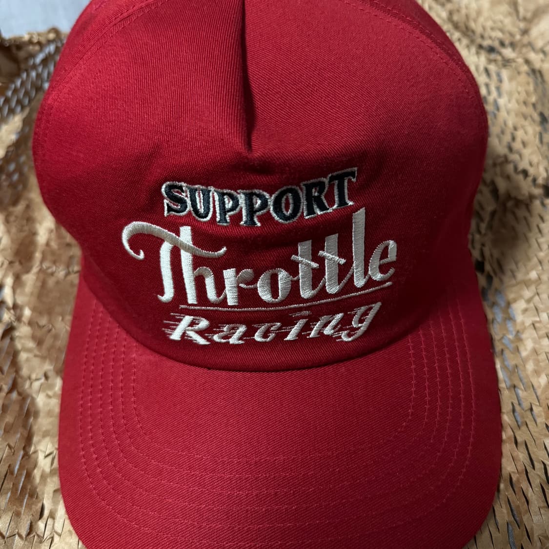 [OS]프리휠러스 "Throttle" 데솔레이션 로우 샵 한정 자수 볼캡 상품이미지3