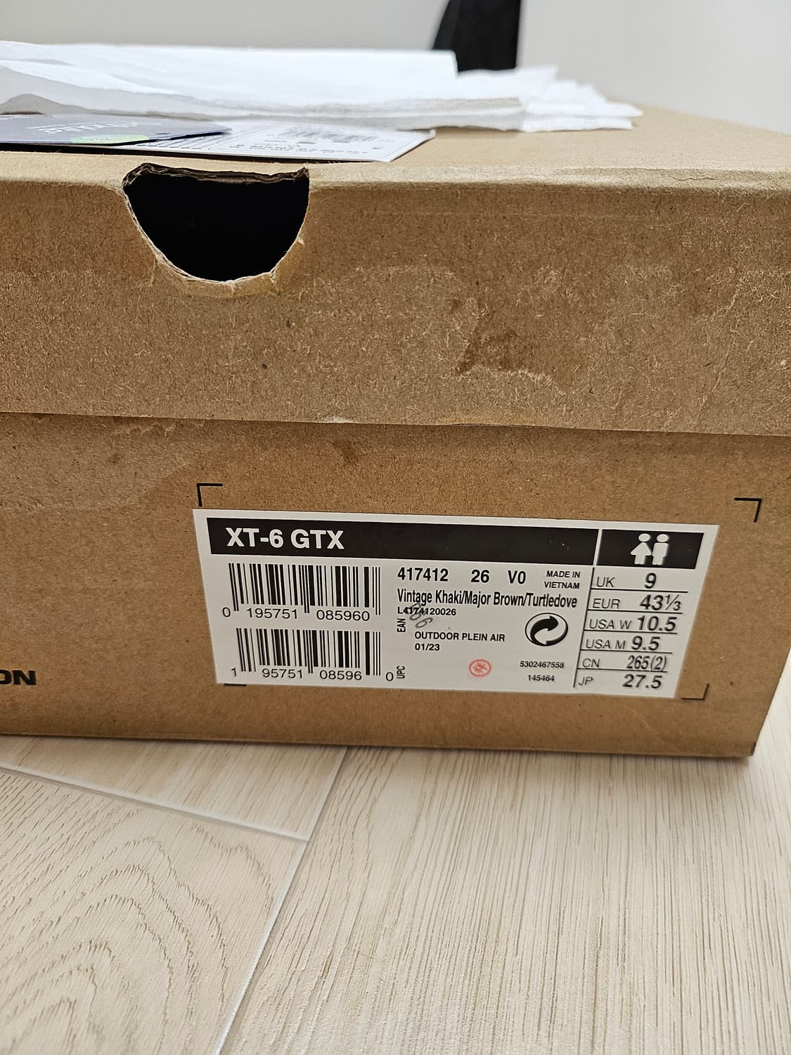 살로몬 XT-6 ADV 화이트 275 상품이미지8