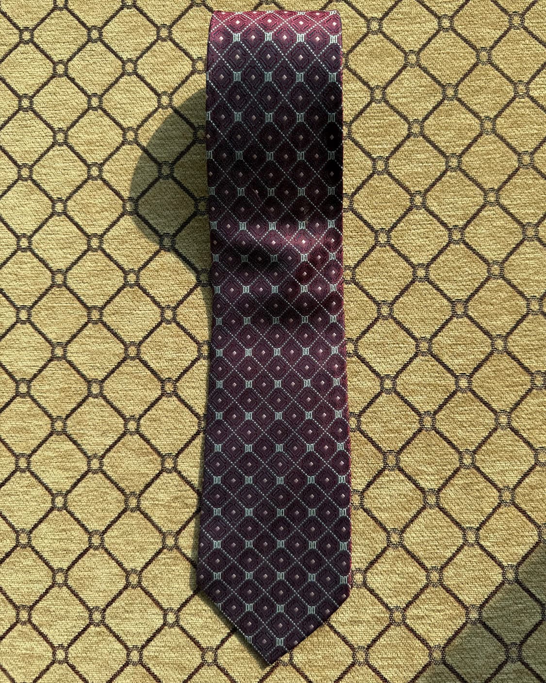 Daks 버건디 넥타이 상품이미지1