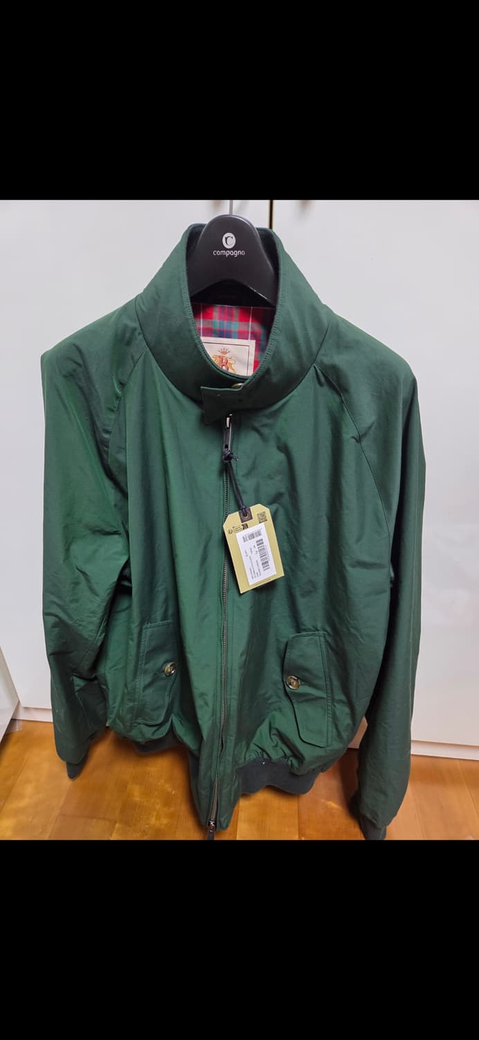 새상품) 바라쿠타 G9 해링턴 자켓 레이싱 그린 44 상품이미지2