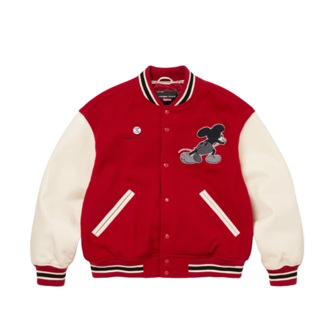 슈프림x넘버나인 바시티 자켓 상품이미지2