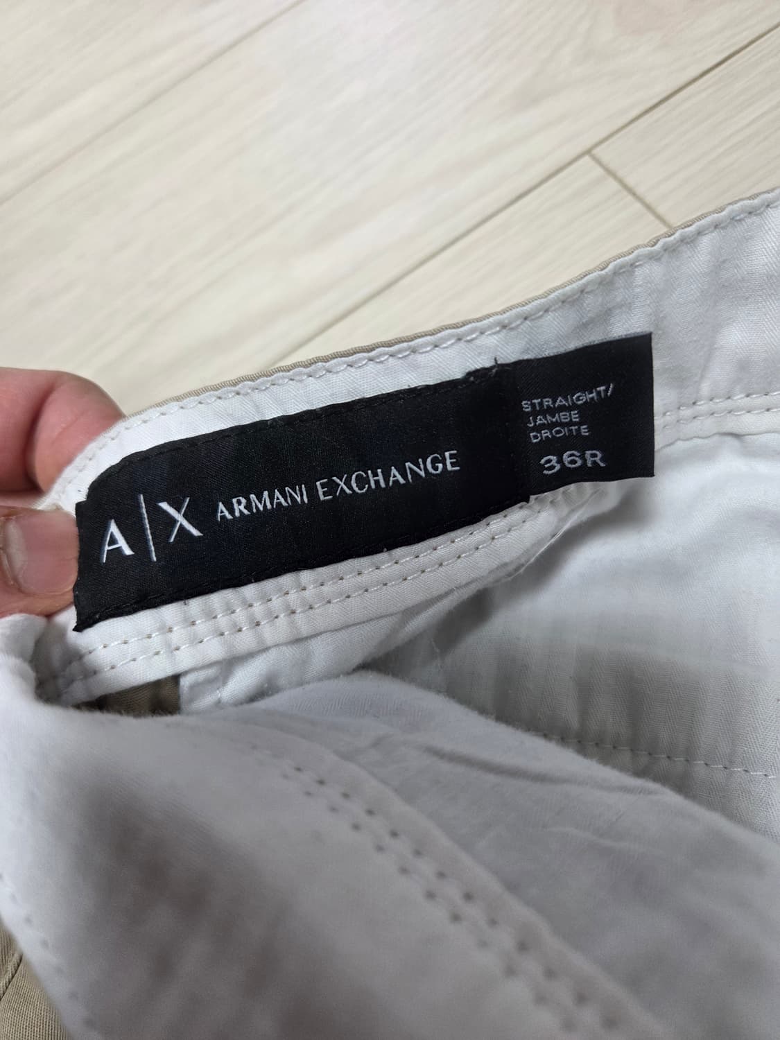 아르마니 익스체인지 스트레이트 치노 팬츠 상품이미지5