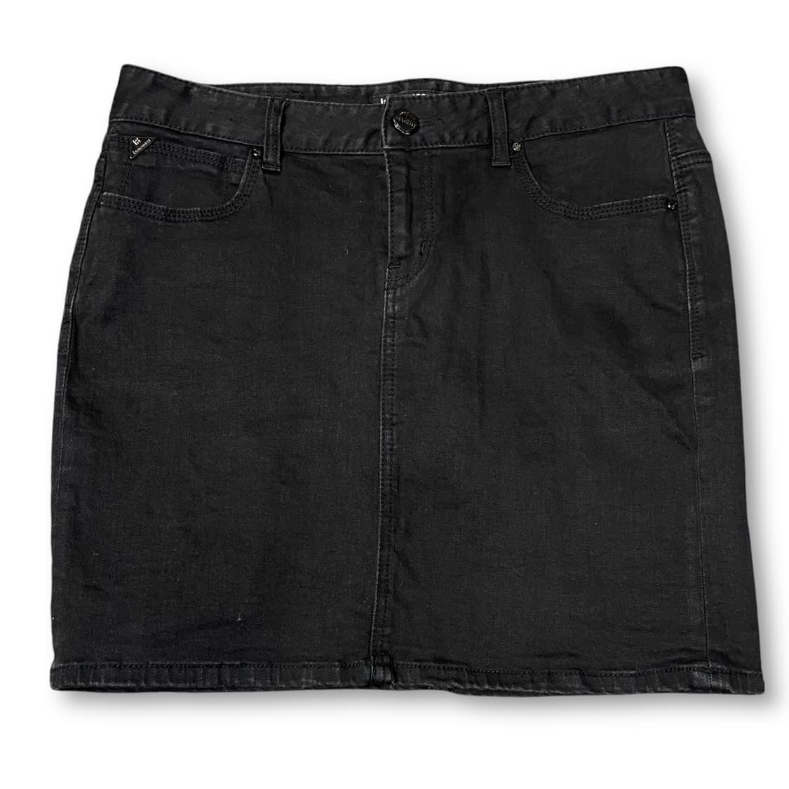 (32) 잠뱅이 블랙 미니스커트 L 상품이미지1